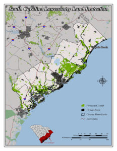 Lowcountry Land Conservation map
