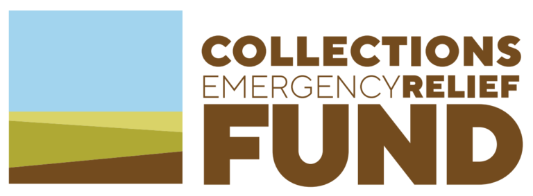 Collections emergency relief fund logo